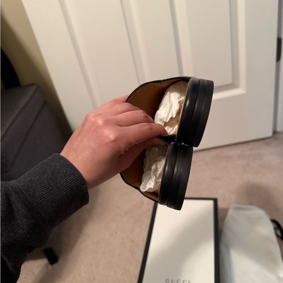 Gucci Princetown Slippers, Black (38) - Picture 7 of 9